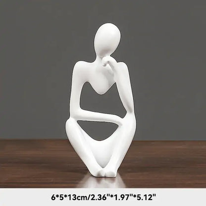 The Thinker Abstract Figurine - Uniq Niche