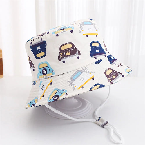 Summer Panama Baby Girls Hat Autumn Cartoon Boys Fisherman's Cap Beach - Uniq Niche