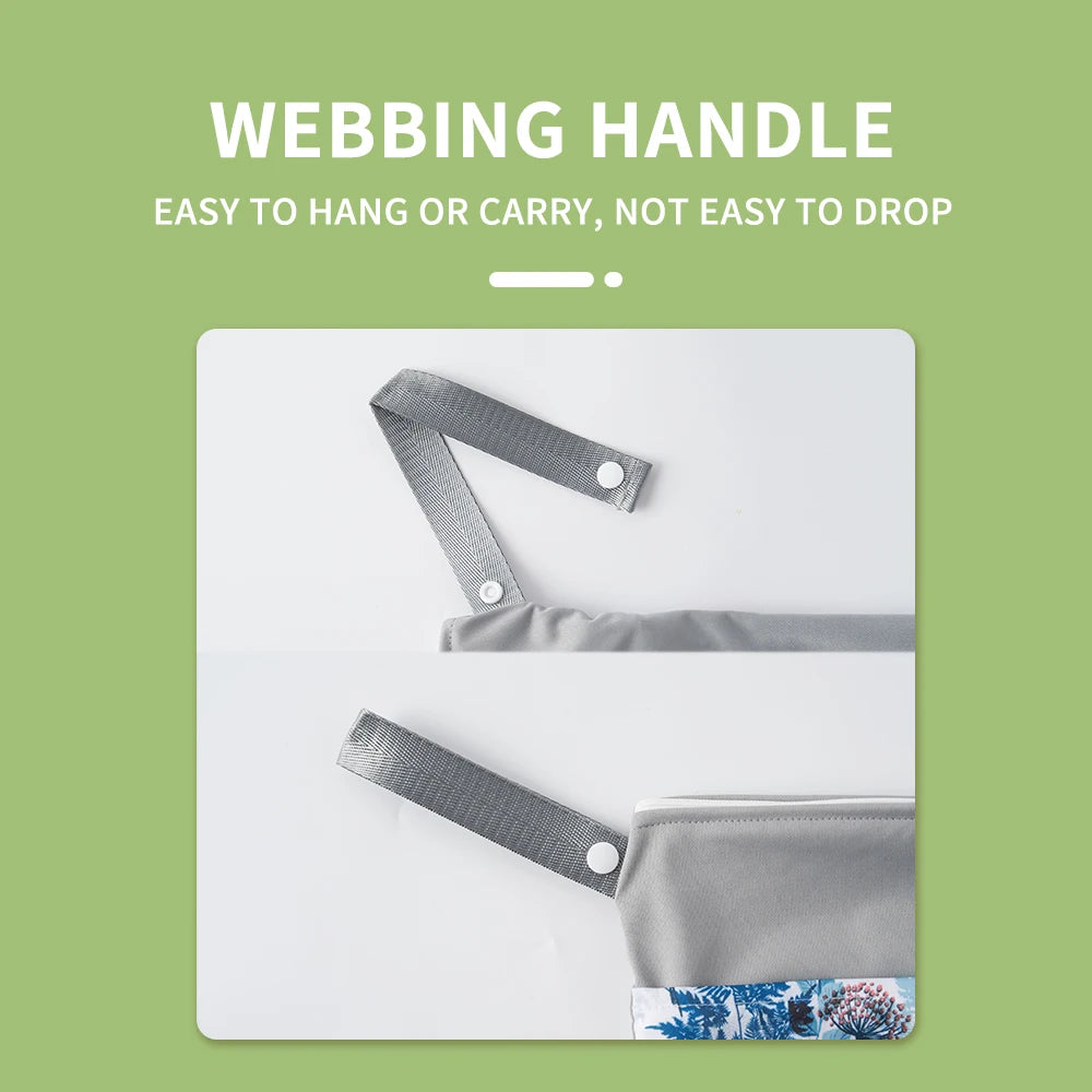 Happyflute Wetbag For Baby Diapers Nappies Waterproof Reusable Diaper - Uniq Niche