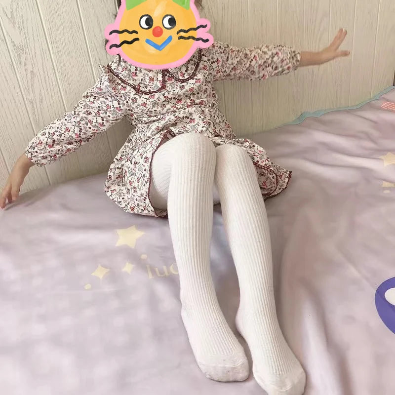 2022 Baby Autumn Winter Tights Hot Baby Toddler Kid Girl Ribbed - Uniq Niche