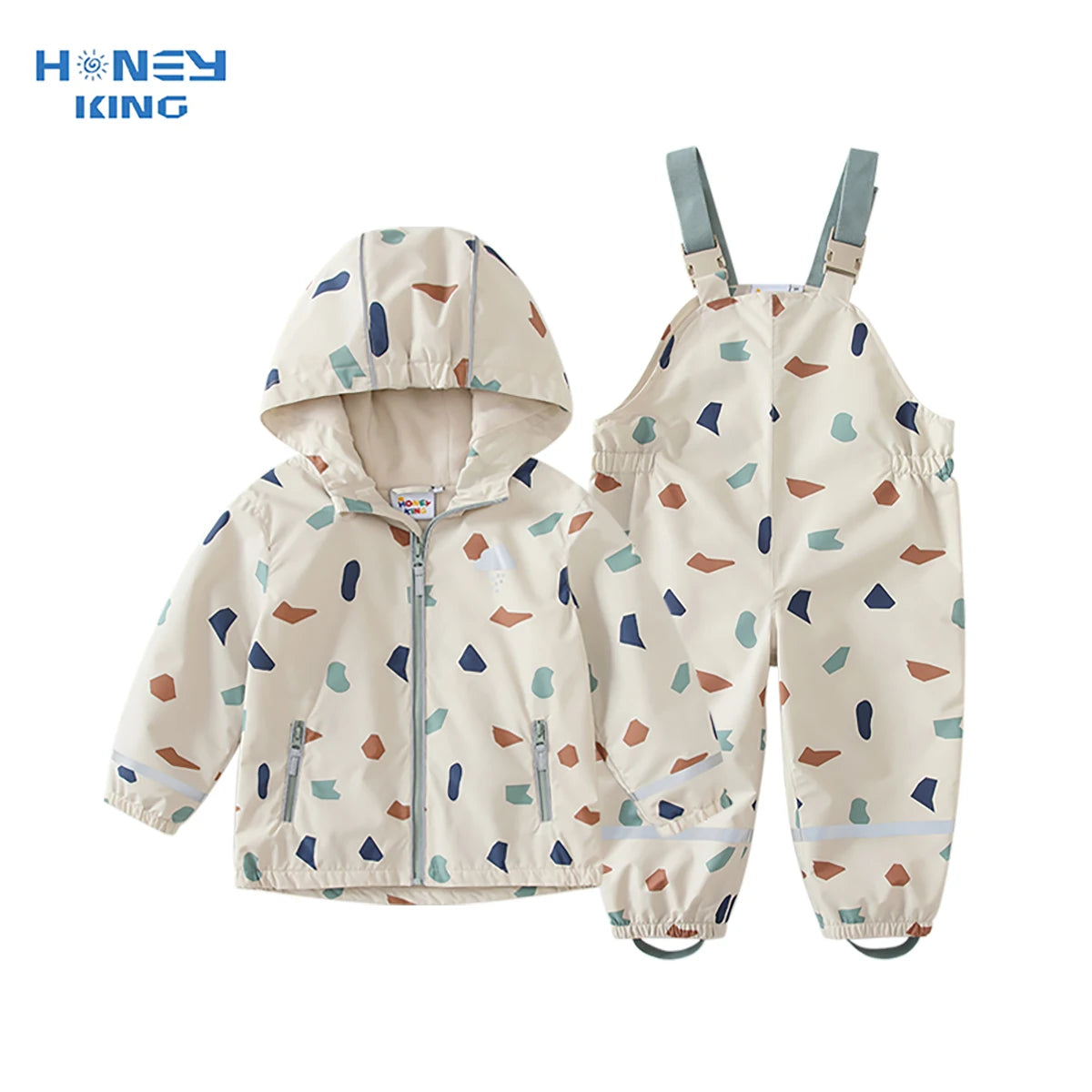 HONEYKING Children's Clothing Sets Raincoat Suit Baby Waterproof - Uniq Niche