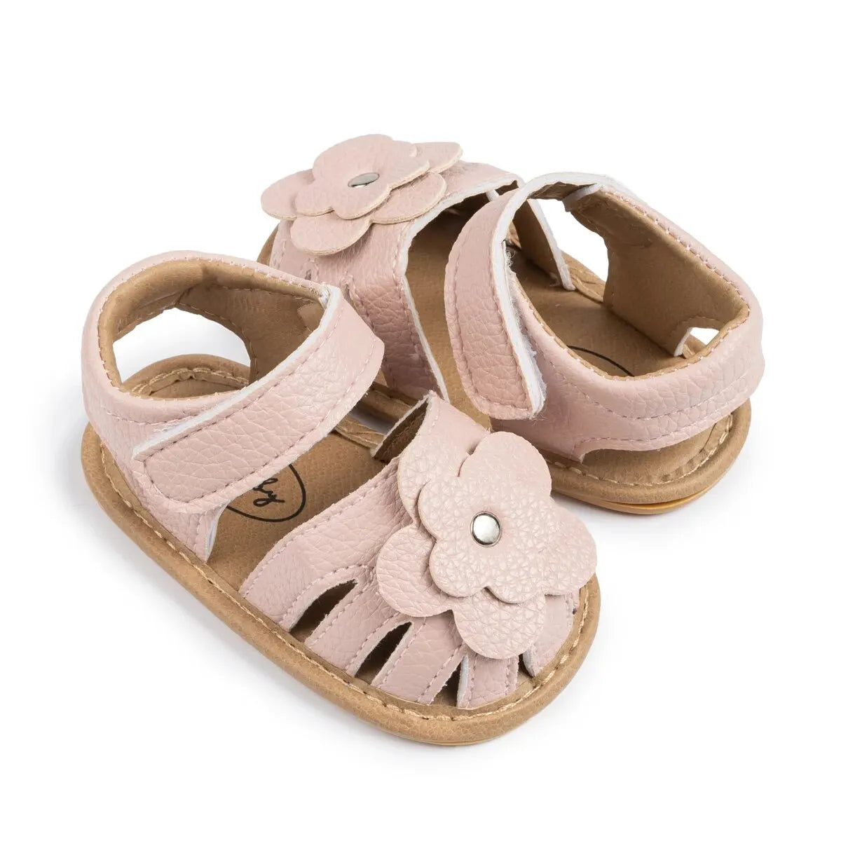 Infant Baby Girls Beach Sandals Flats and Soft Sole Non-slip Flower - Uniq Niche