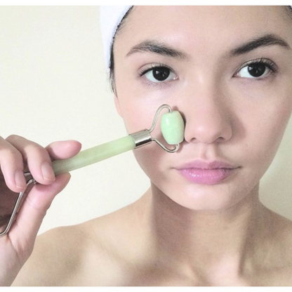 Double Head Jade Facial Massage Roller - Uniq Niche