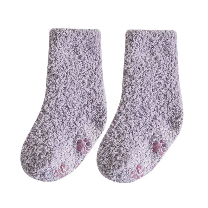 Winter Thick Coral Fleece Children Warm Kids Socks Girls Boys Toddler - Uniq Niche