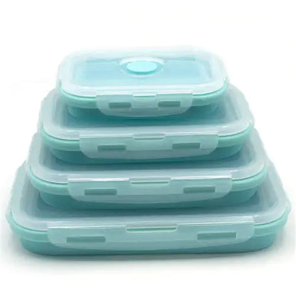 Silicone Rectangle Lunch Box Set - Uniq Niche