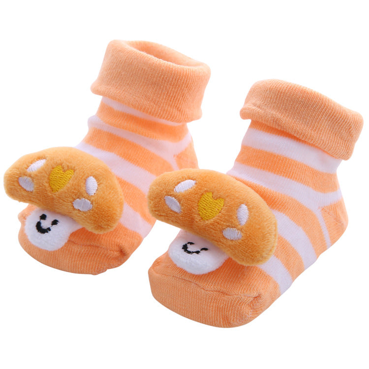 Cartoon Anti-Skid Three-Dimensional Baby Socks Newborn Baby Socks Doll Socks Wholesale - Uniq Niche