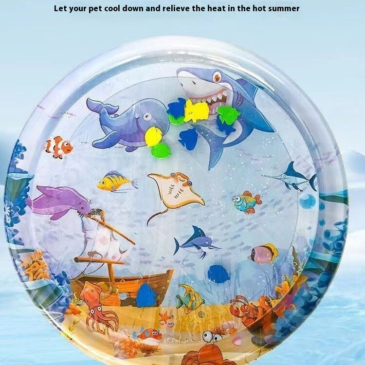 Summer Cooling Pet Water Bed Cushion Ice Pad Dog Sleeping Square Mat For Puppy Dogs Cats Pet Kennel Cool Cold - Uniq Niche