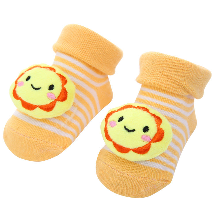 Cartoon Anti-Skid Three-Dimensional Baby Socks Newborn Baby Socks Doll Socks Wholesale - Uniq Niche
