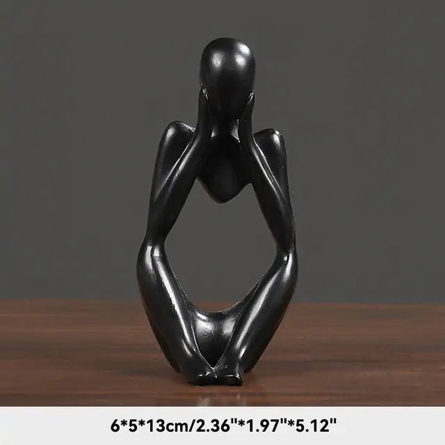 The Thinker Abstract Figurine - Uniq Niche