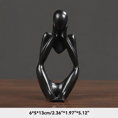 The Thinker Abstract Figurine - Uniq Niche