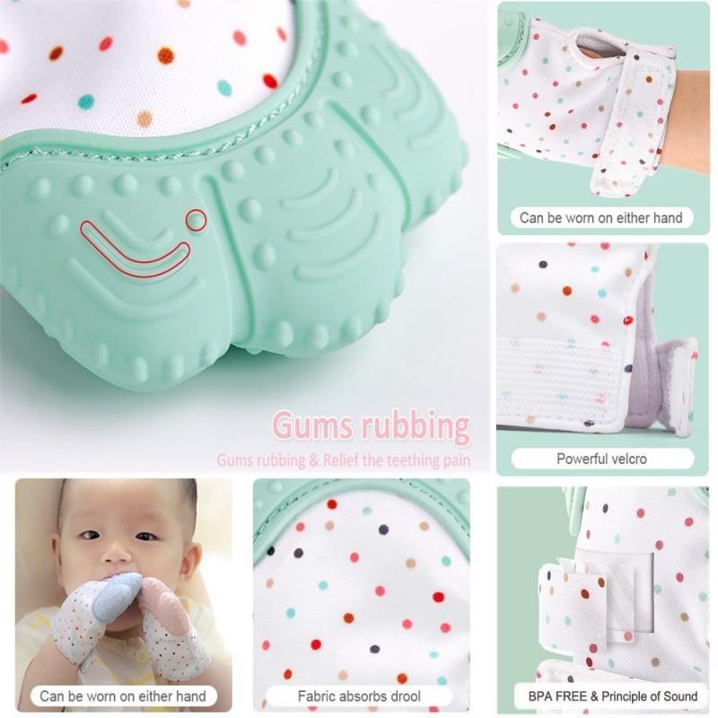 Baby Teether Gloves Mitten Toy - Uniq Niche