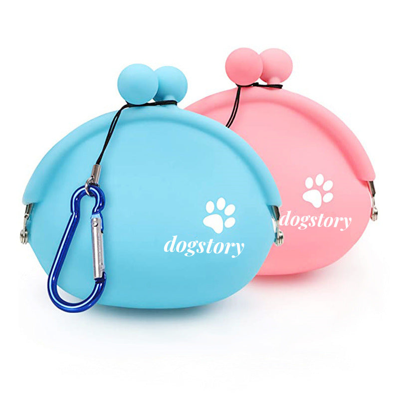 Silicone Pet Snack Bag Solid Color - Uniq Niche