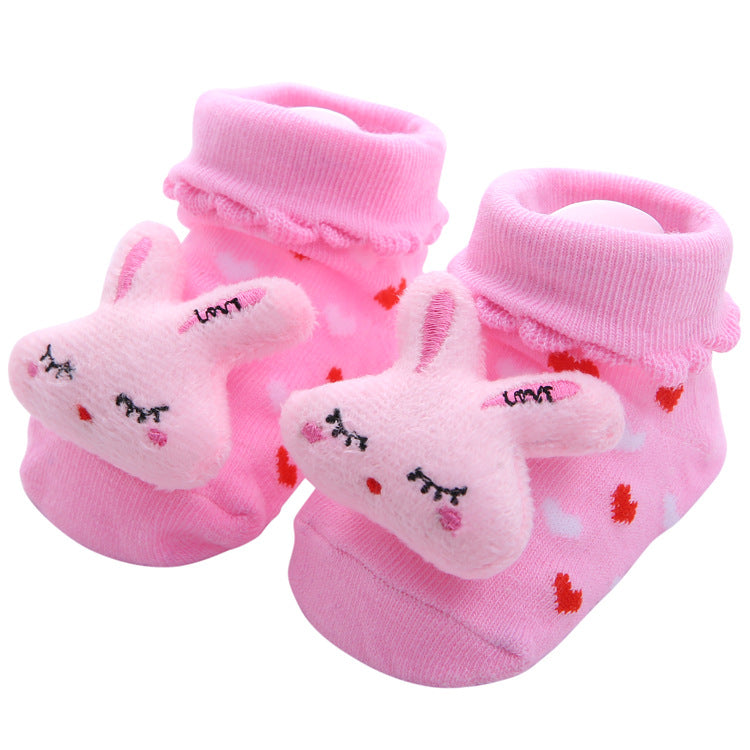 Cartoon Anti-Skid Three-Dimensional Baby Socks Newborn Baby Socks Doll Socks Wholesale - Uniq Niche