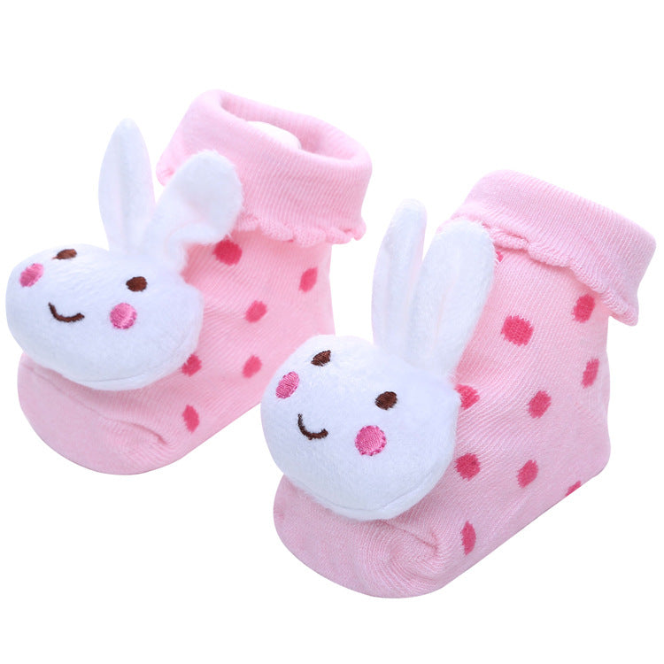 Cartoon Anti-Skid Three-Dimensional Baby Socks Newborn Baby Socks Doll Socks Wholesale - Uniq Niche