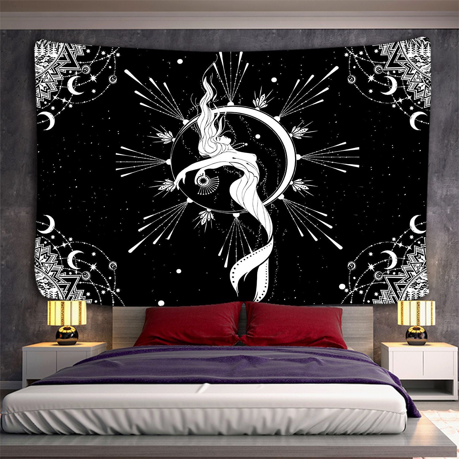 Home Series Printed Home Hanging Cloth Wall Hanging - Uniq Niche