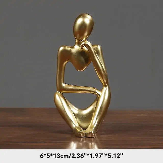 The Thinker Abstract Figurine - Uniq Niche