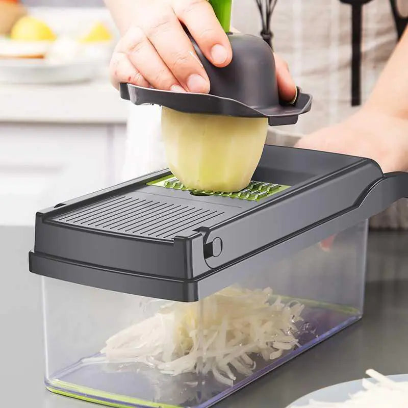 12 in 1 Multifunctional Vegetable Slicer Cutter Shredders - Uniq Niche