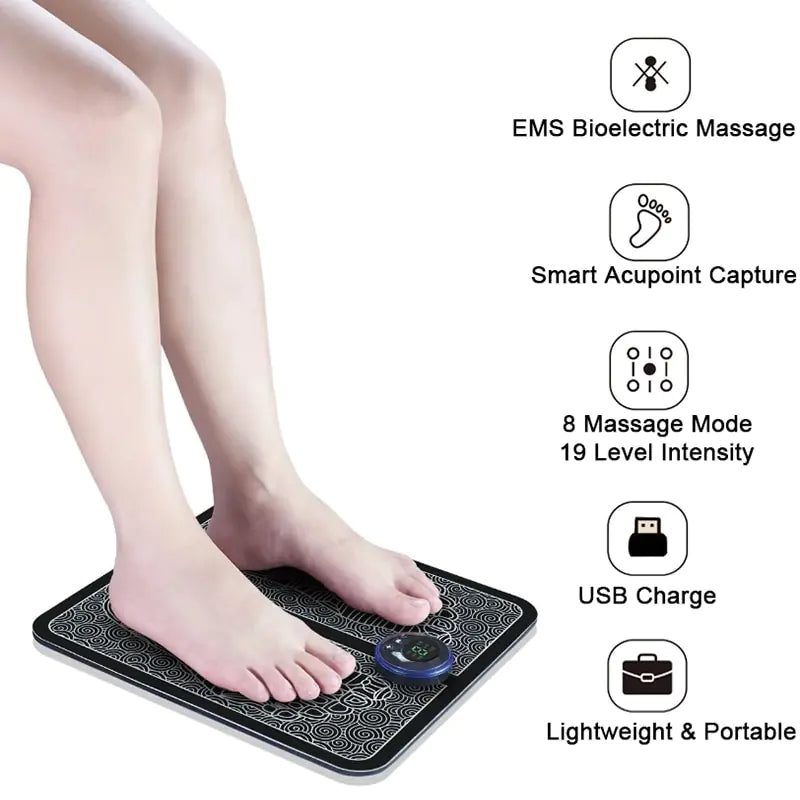 SoleSoothe Electric Foot Massager Pad - Uniq Niche