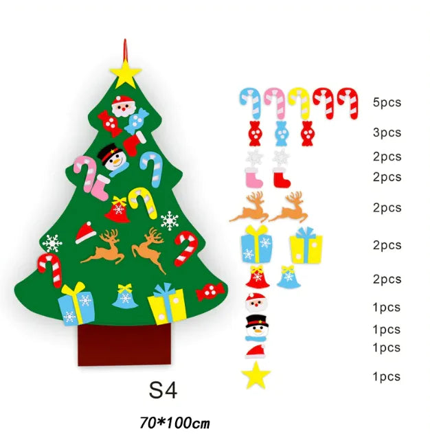 DIY 3D Felt Christmas Tree Kit