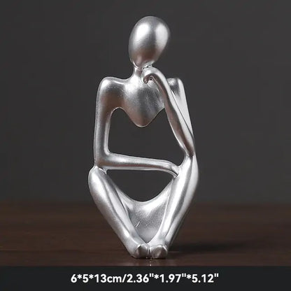 The Thinker Abstract Figurine - Uniq Niche