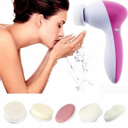 5 in 1 Electric Pore Cleansing Brush - Uniq Niche