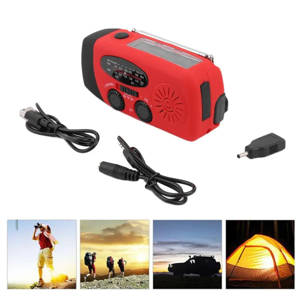 Portable Emergency Radio LED Flashlight - Uniq Niche