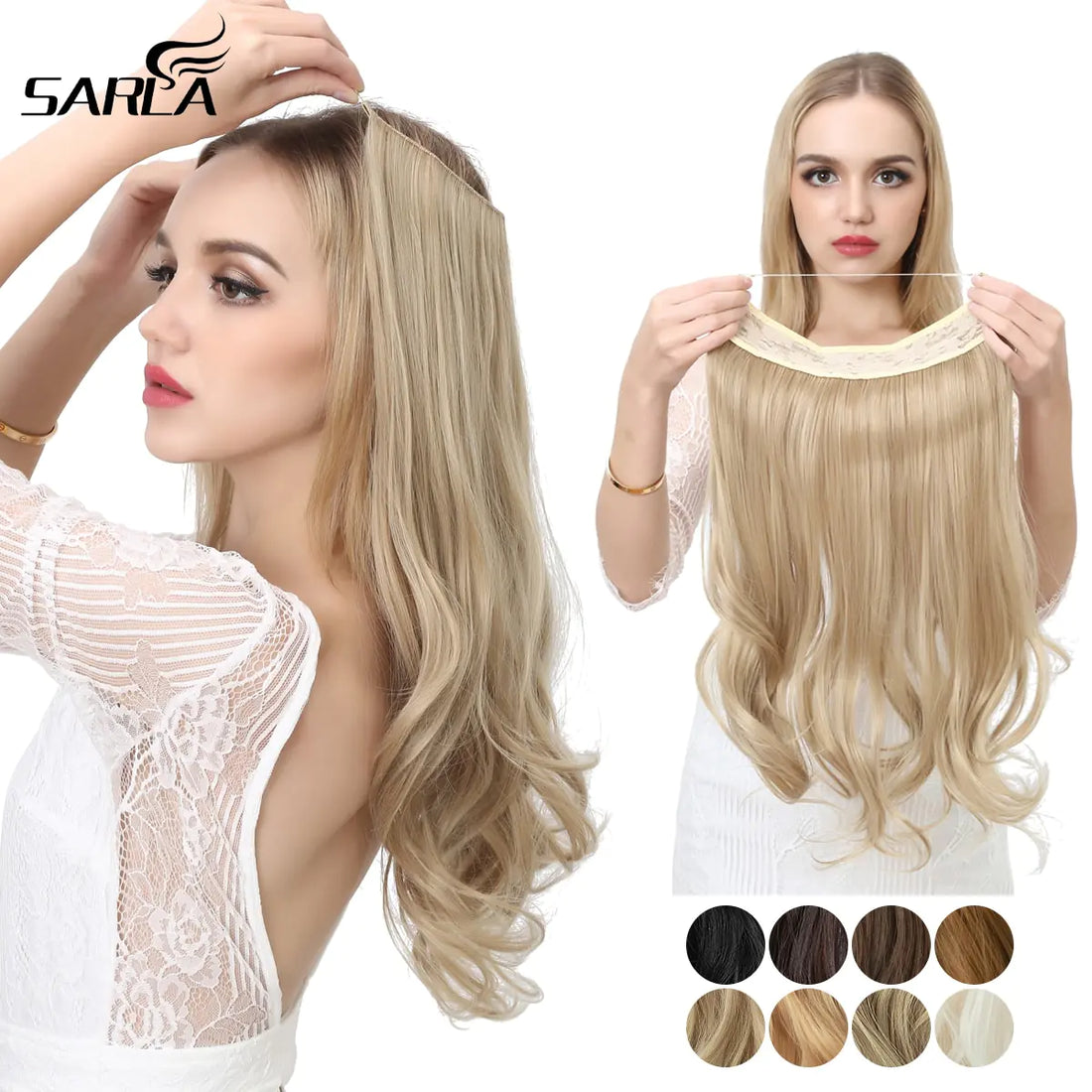 Synthetic No Clip Wave Hair Extensions - Uniq Niche