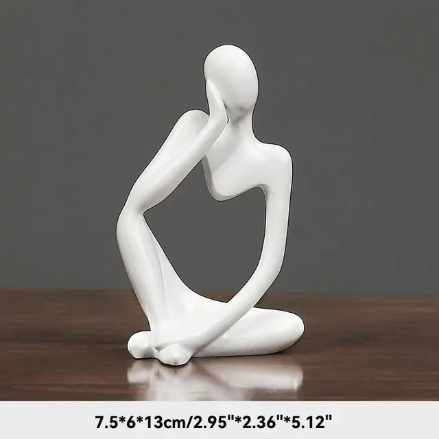 The Thinker Abstract Figurine - Uniq Niche