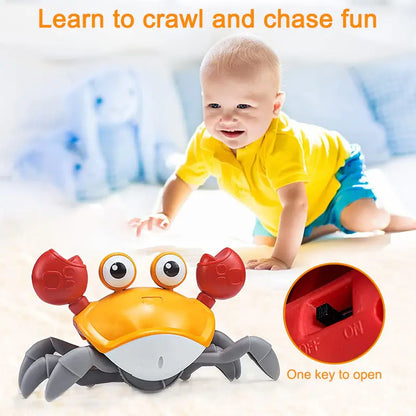 Cute Sensing Crawling Crab Baby Toys - Uniq Niche