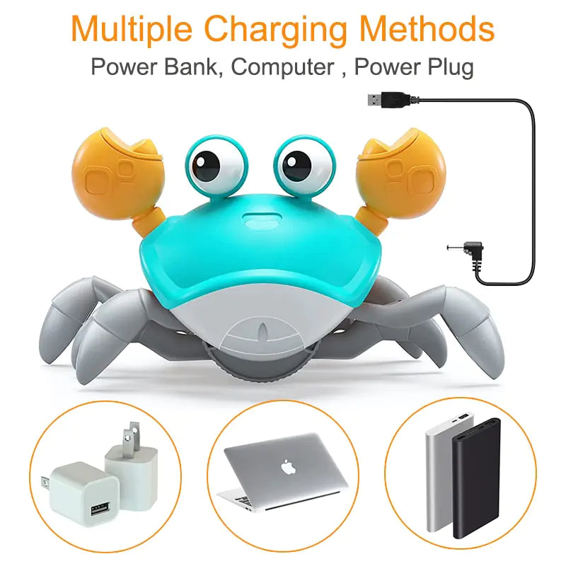 Cute Sensing Crawling Crab Baby Toys - Uniq Niche